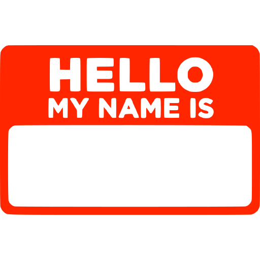 nametag